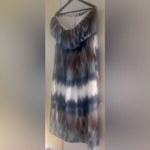 Strapless Maxi Dress w/pockets